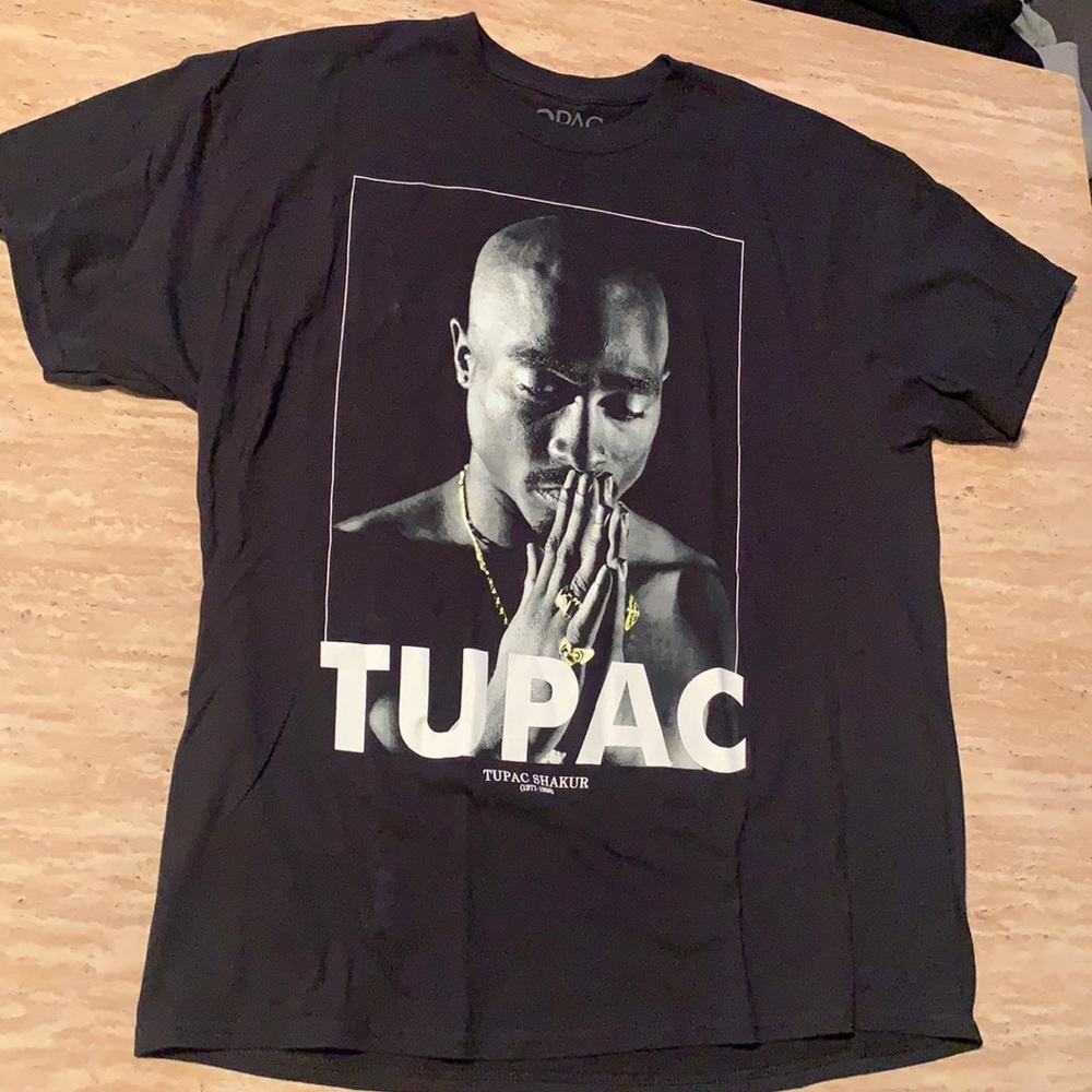 Artist 2pac S/S Tee Black - Sz. XL